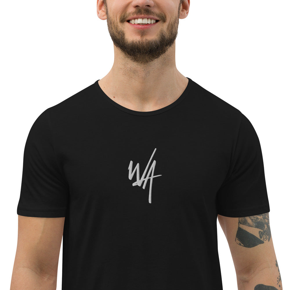 W/A Men's Curved Hem T-Shirt